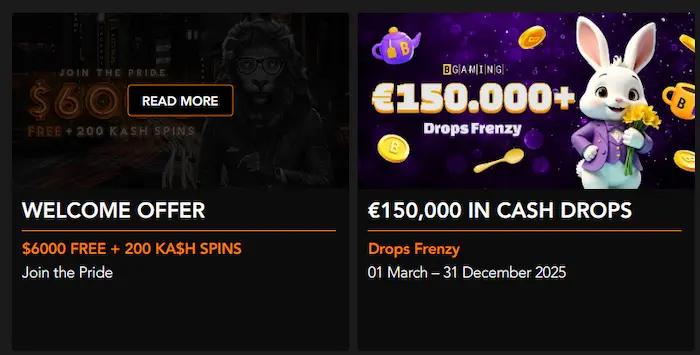 King Johnnie Casino bonus