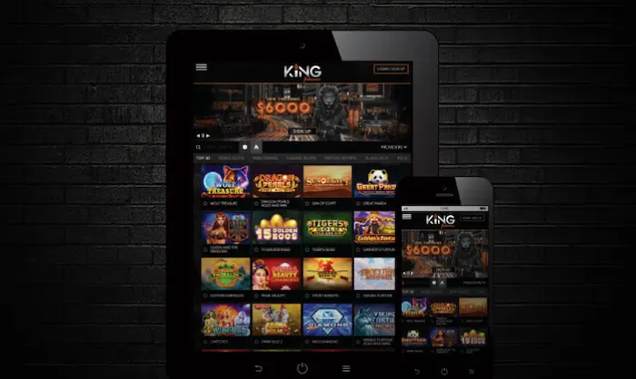 King Johnnie Casino mobile